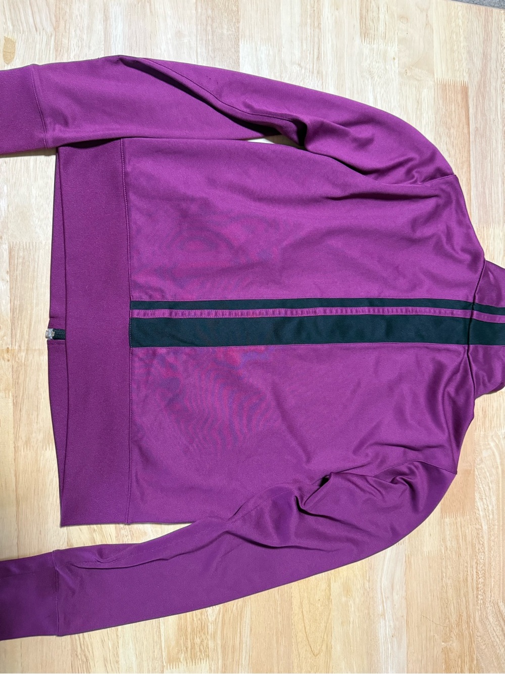 Nike Women’s Large Purple Black Full Zip Track Jacket - Picture 7 of 7